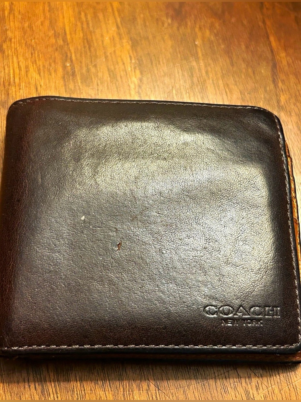 Coach Brown Bifold Wallet